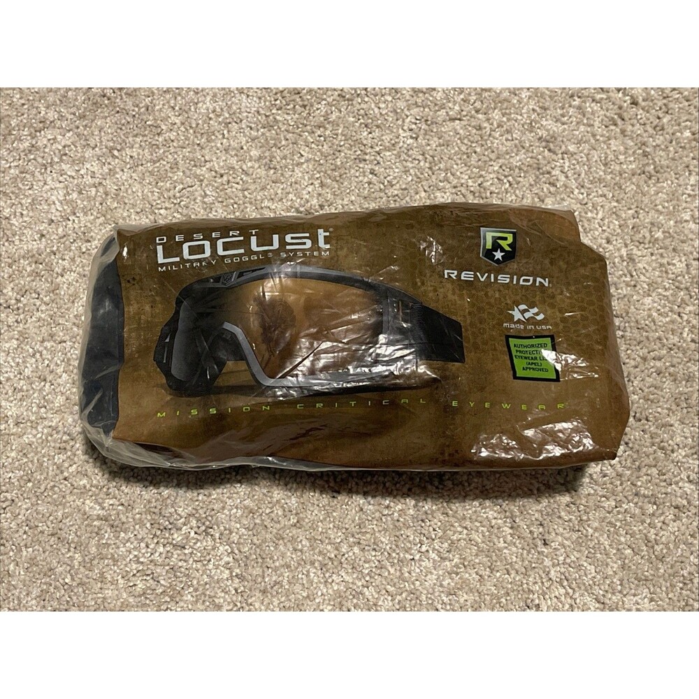 Revision Desert Locust Military Goggles Protective System Anti-Fog Ballistic Pro